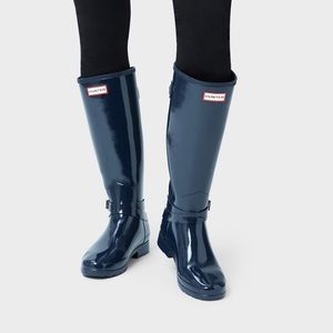 Hunter rain boots size 8